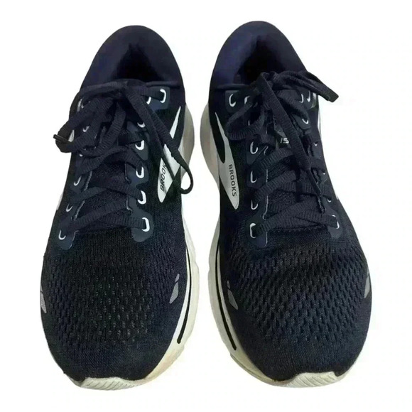 Brooks Womens Ghost 15 Navy Blue Running Shoes Sneakers Size 9.5 - Picture 8 of 16